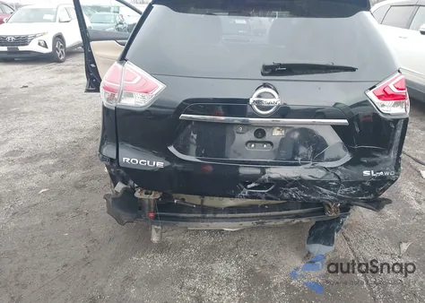 2015 Nissan Rogue Sl z USA, uszkodzony, nr VIN 5N1AT2MV1FC806199